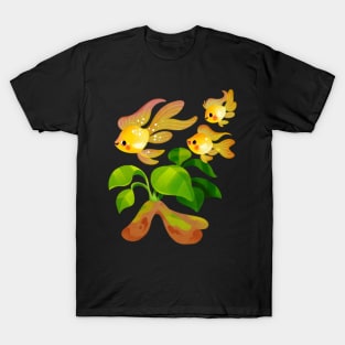 Fresh water fish and plants - Gold ramirezi T-Shirt